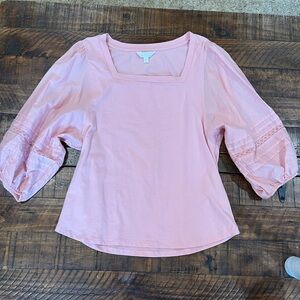 LC Lauren Conrad Pink Blouse